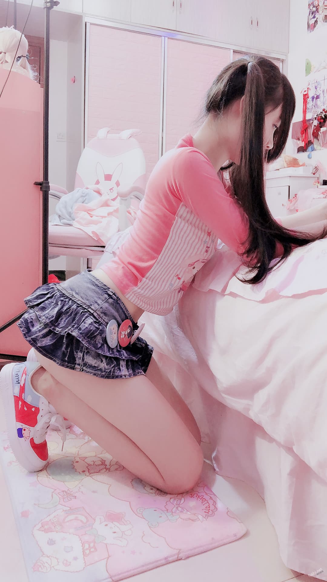 005 七七小野樱(蔡小熊) – 粉系少女 11P 17M插图1