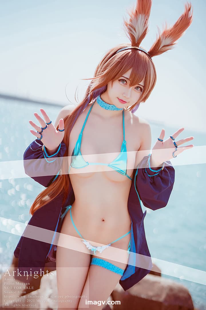 024 沖田凜花Rinka (okita rinka01) – Amiya, Bikini ver. (Arknights) 6P 1M插图