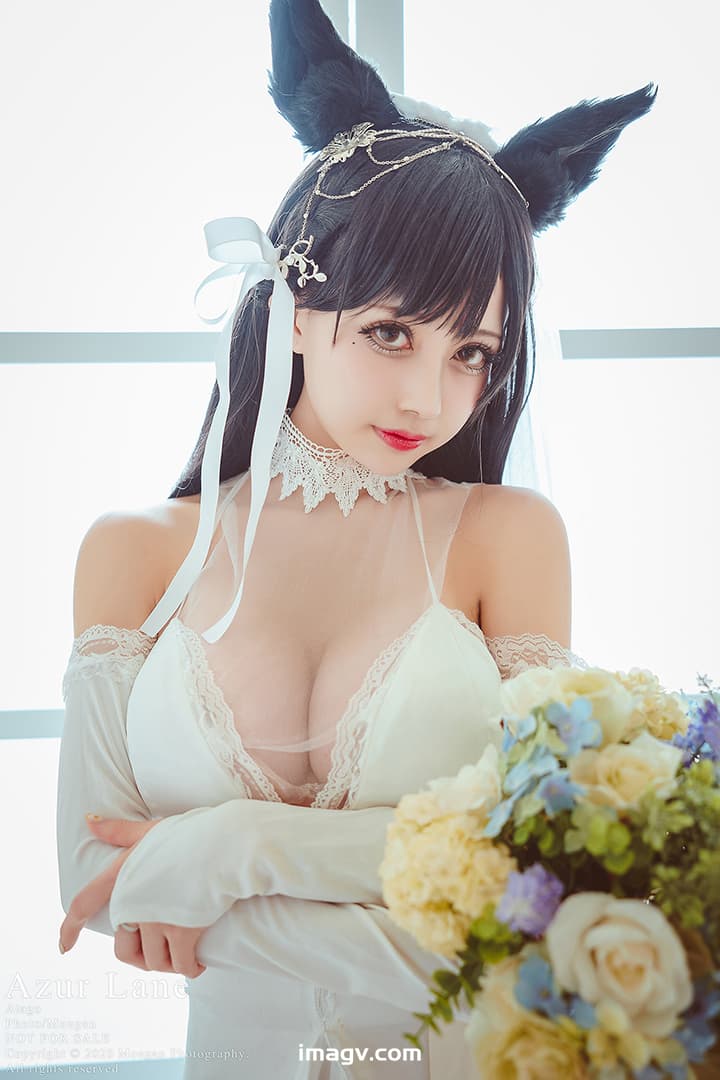 031 沖田凜花Rinka (okita rinka01) – Atago, Bride ver. (Azur Lane) 13P 5M插图