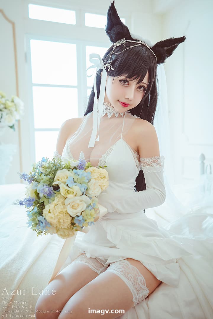 031 沖田凜花Rinka (okita rinka01) – Atago, Bride ver. (Azur Lane) 13P 5M插图1