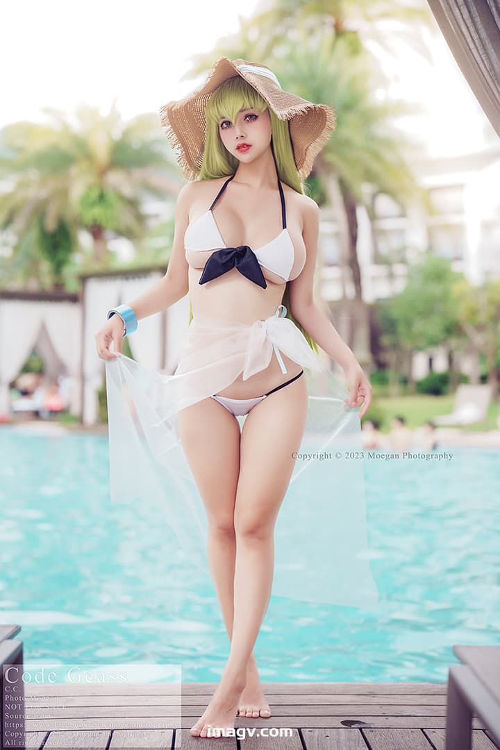 038 沖田凜花Rinka (okita rinka01) – C.C., swimsuit ver. (Code Geass) 6P 1M插图1