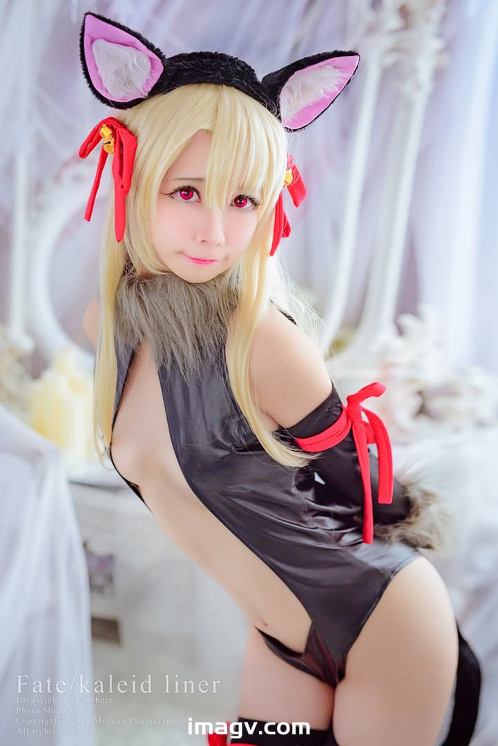 067 沖田凜花Rinka (okita rinka01) – Illyasviel von Einzbern, Cat ver. (Fate kaleid liner) 10P 2M插图1