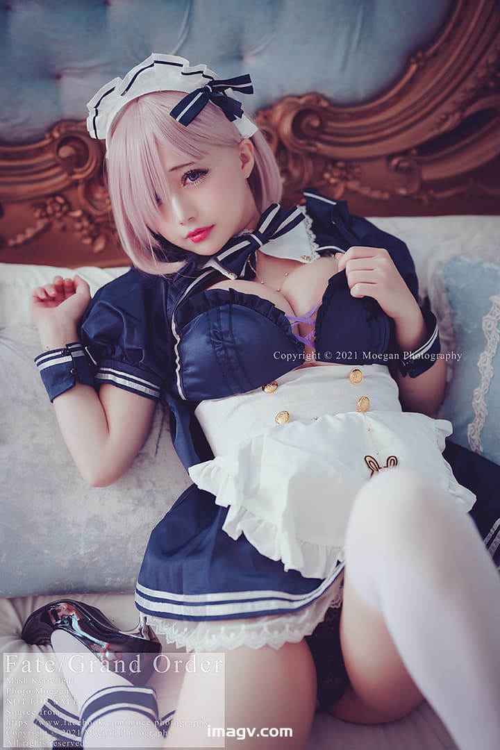 101 沖田凜花Rinka (okita rinka01) – Mash Kyrielight, Maid ver. (FateGrand Order) 6P 1M插图1