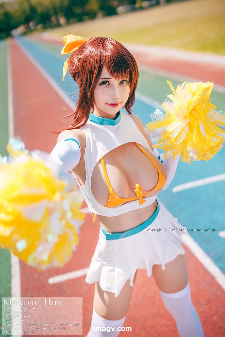 149 沖田凜花Rinka (okita rinka01) – Sunshine Cheerleader (Mataro illus.) 5P 1M插图