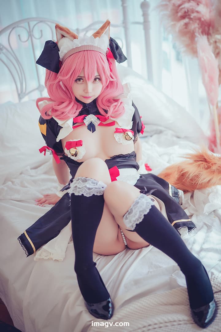 153 沖田凜花Rinka (okita rinka01) – Tamamo-no-Mae, Maid Ver. (FateGrand Order) 25P 67M插图