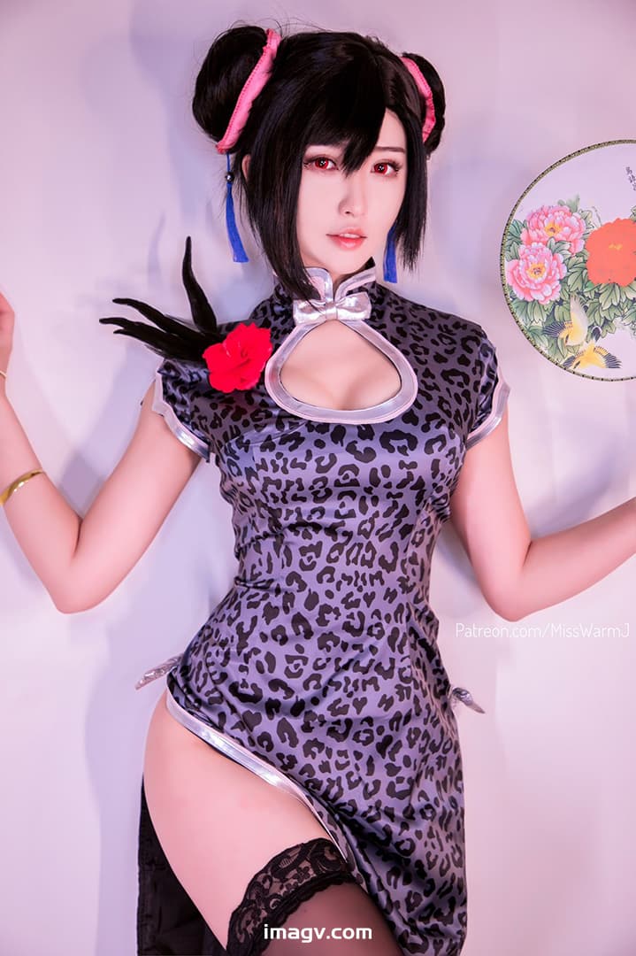 041 Miss warmJ – Tifa Qipao 24P 8M插图