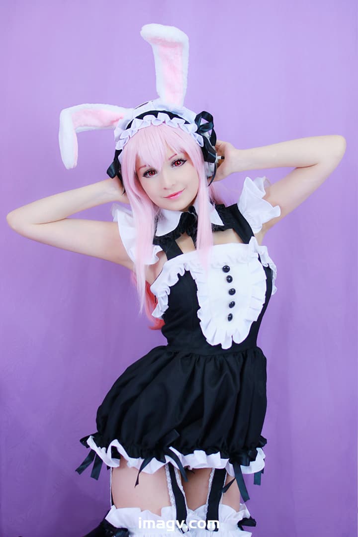 074 Hidori Rose – Sonico Bunny Maid (Super Sonico) 56P+2V 184M插图