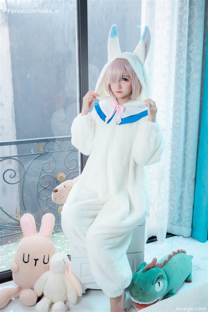 KuukoW – Mashu Kyrielight Kigurumi Pajama [36P／458MB]插圖 