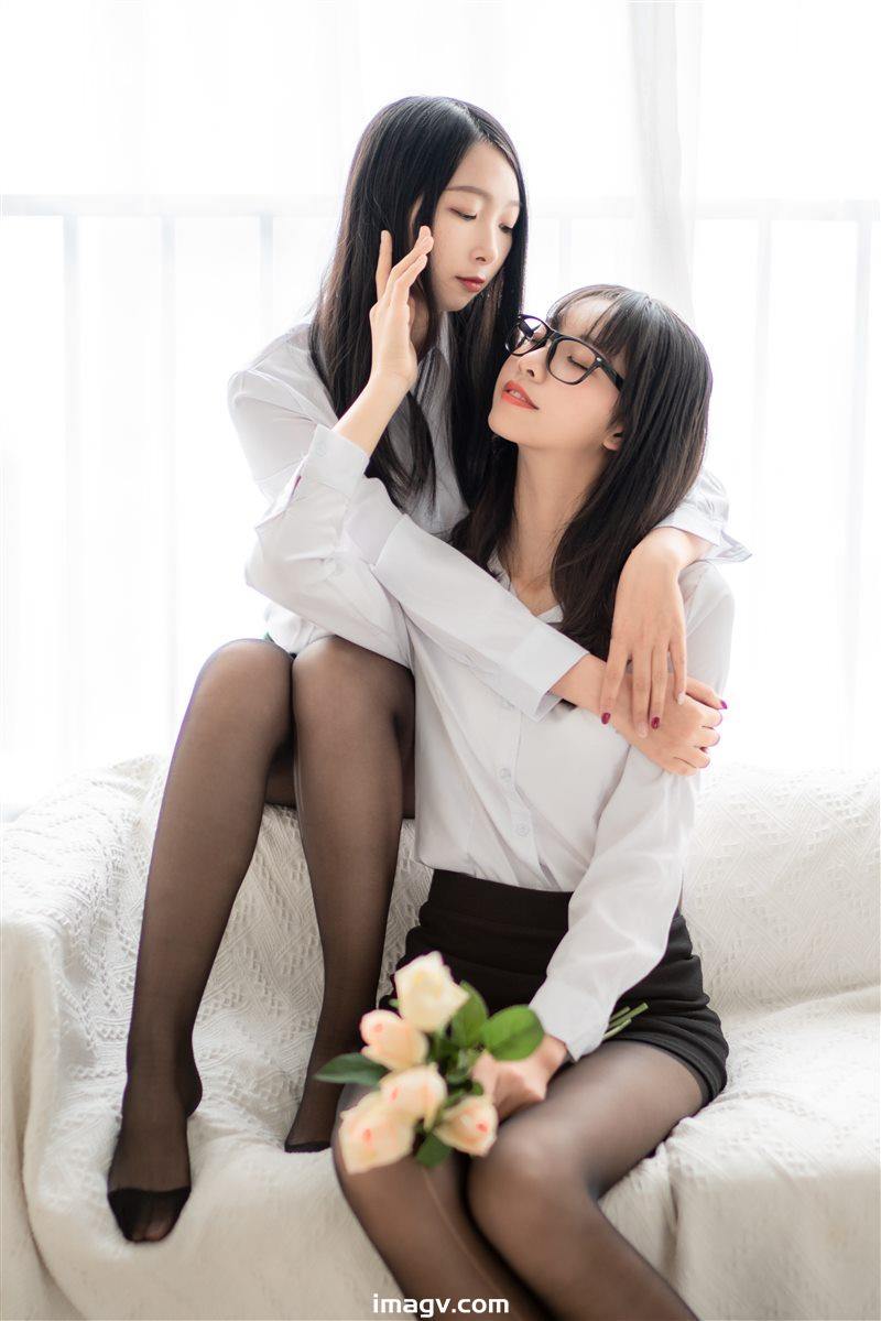 西瓜少女 – 黑丝百合 [54P／419MB]插圖 