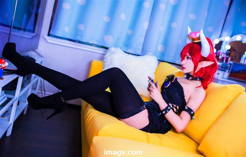 MisswarmJ – Bowsette [26P-105MB]插圖 