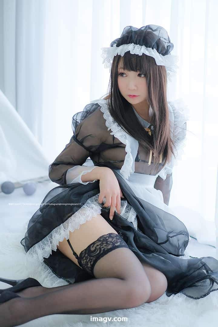 038 銘銘Kizami – Vol.15 透明メイド服 写真+自撮り 153P 487M插图