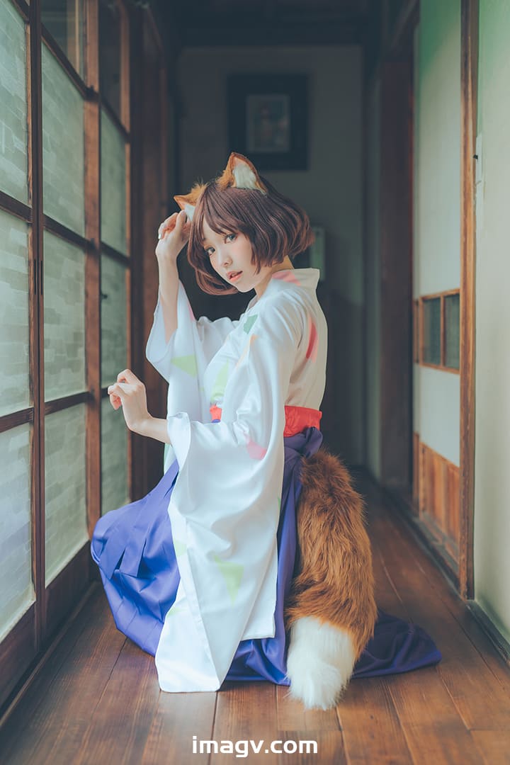 118 Ely_eee(ElyEE子) – 2023.July A-Dongitsune ~Taisho-era 大正小狐狸 45P+1V 132M插图