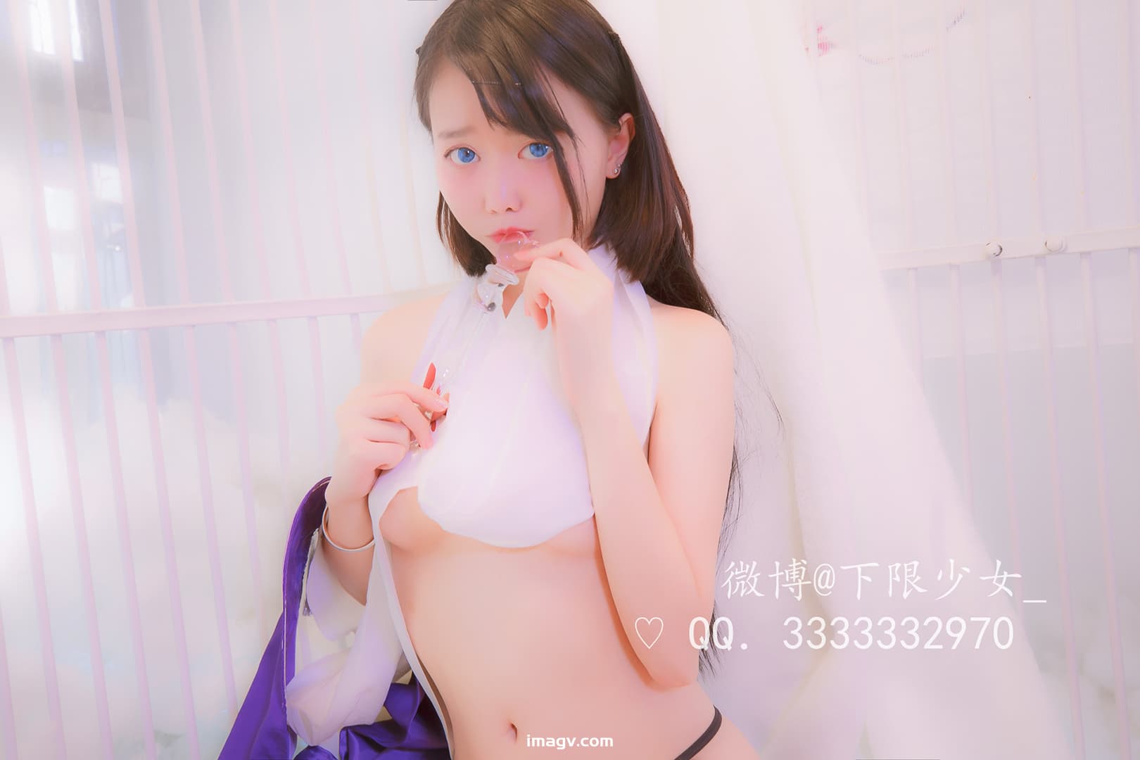 037 奶昔绵冰(喵呜少女&奈莉酱) – 风骨霸刀 22P+1V 127M插图1