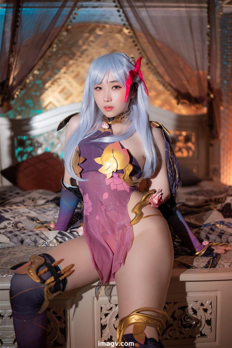 [CreamSoda] NO.012 Bambi (밤비) – Cosplay Tamamo + Kama (FGO) [40P-493MB]插圖 