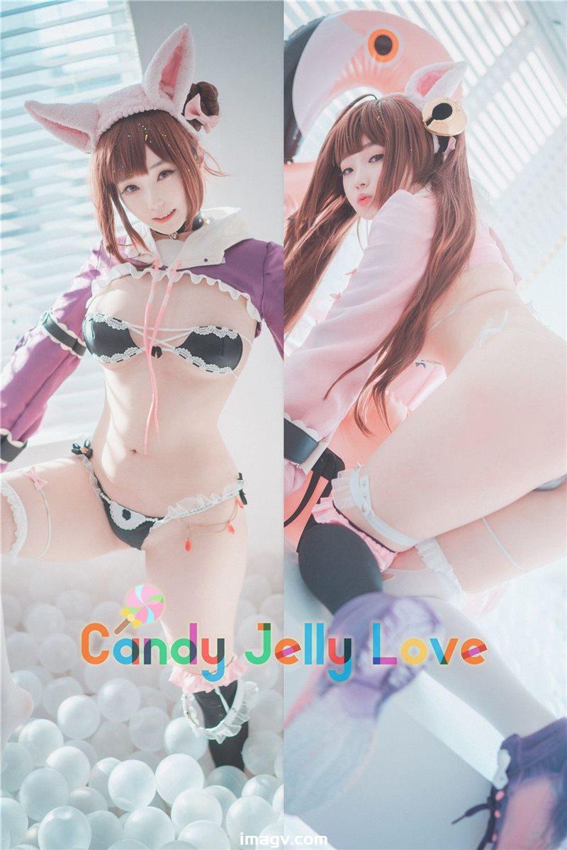 DJAWA Photo NO.009 – Bambi (밤비) – Candy Jelly Love (Destiny Child)[45P-316MB]插圖 