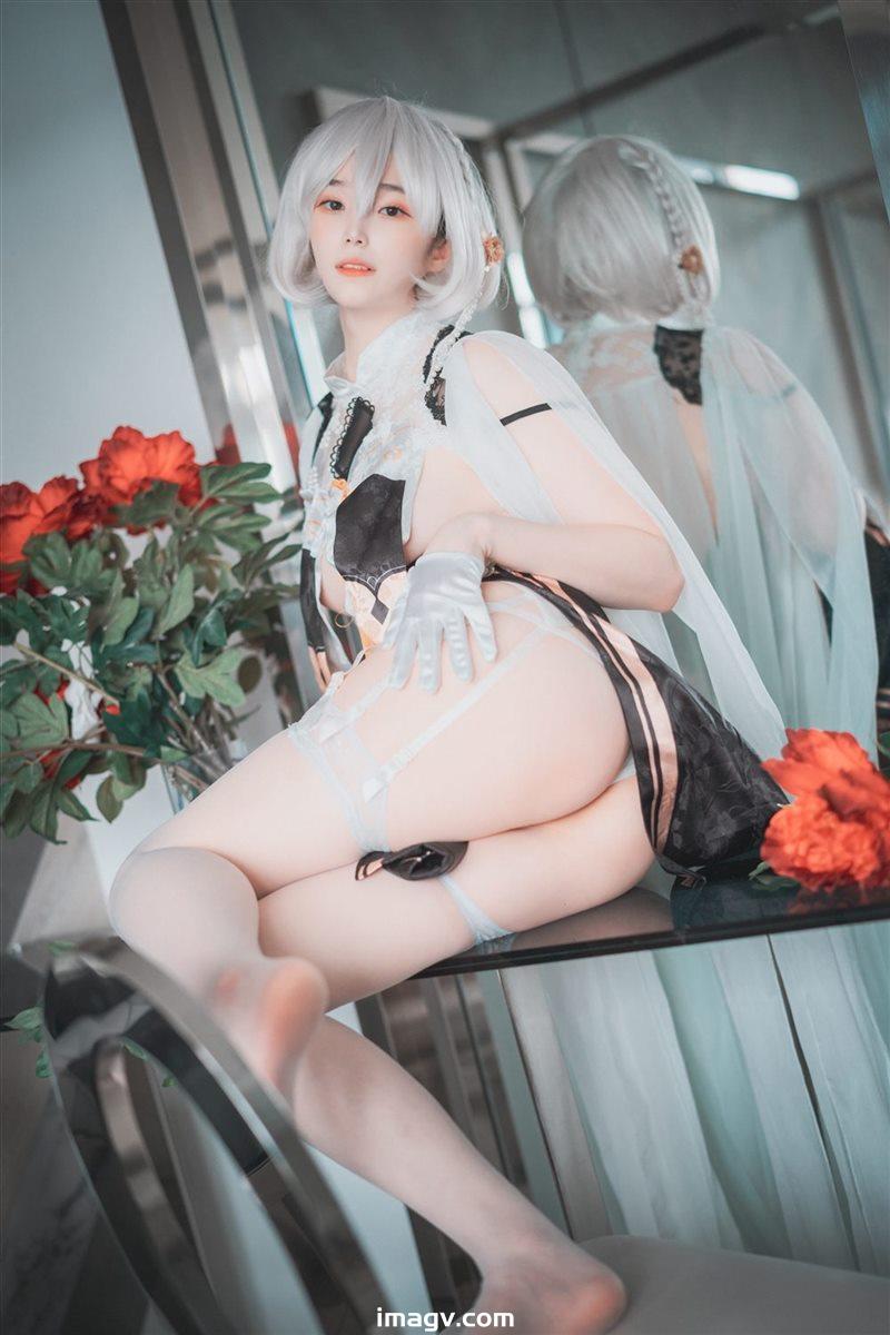 DJAWA Photo NO.108 – Bambi (밤비) – Azur Lane HMS Sirius[73P-598MB]插圖 