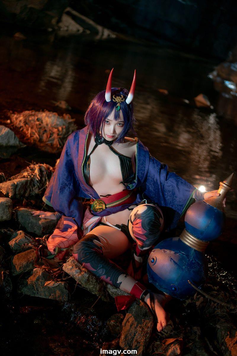 DJAWA Photo – Bambi (밤비) – Shuten Douji (Assassin)[39P／479MB]插圖 