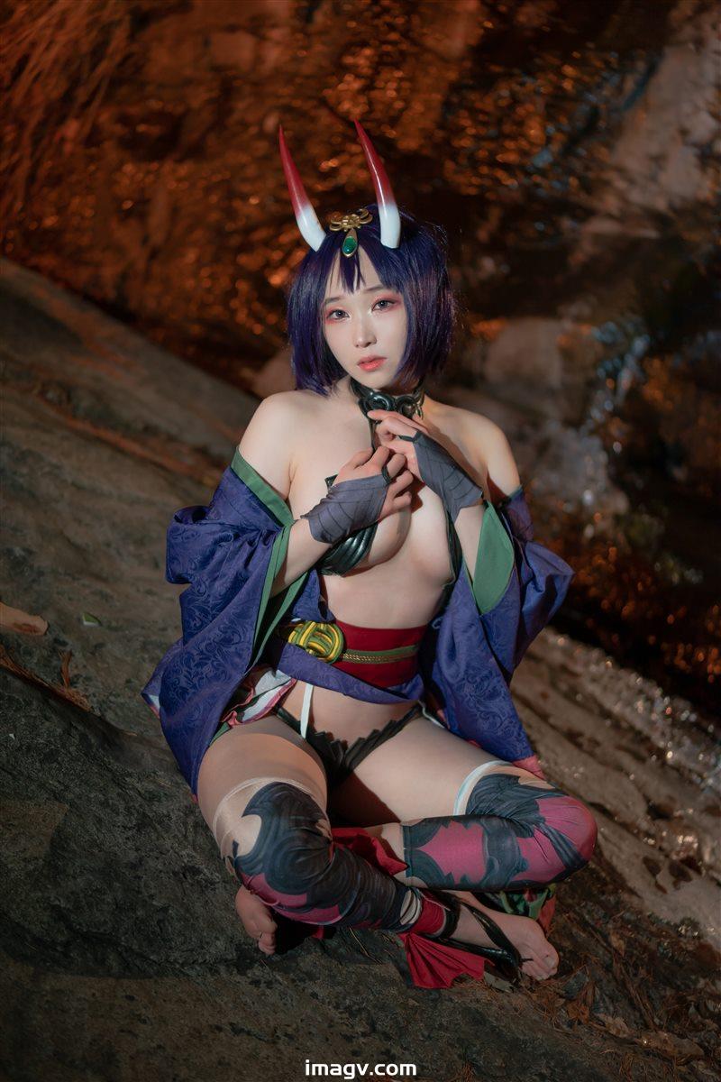 DJAWA Photo – Bambi (밤비) – Shuten Douji (Assassin)[39P／479MB]插圖 