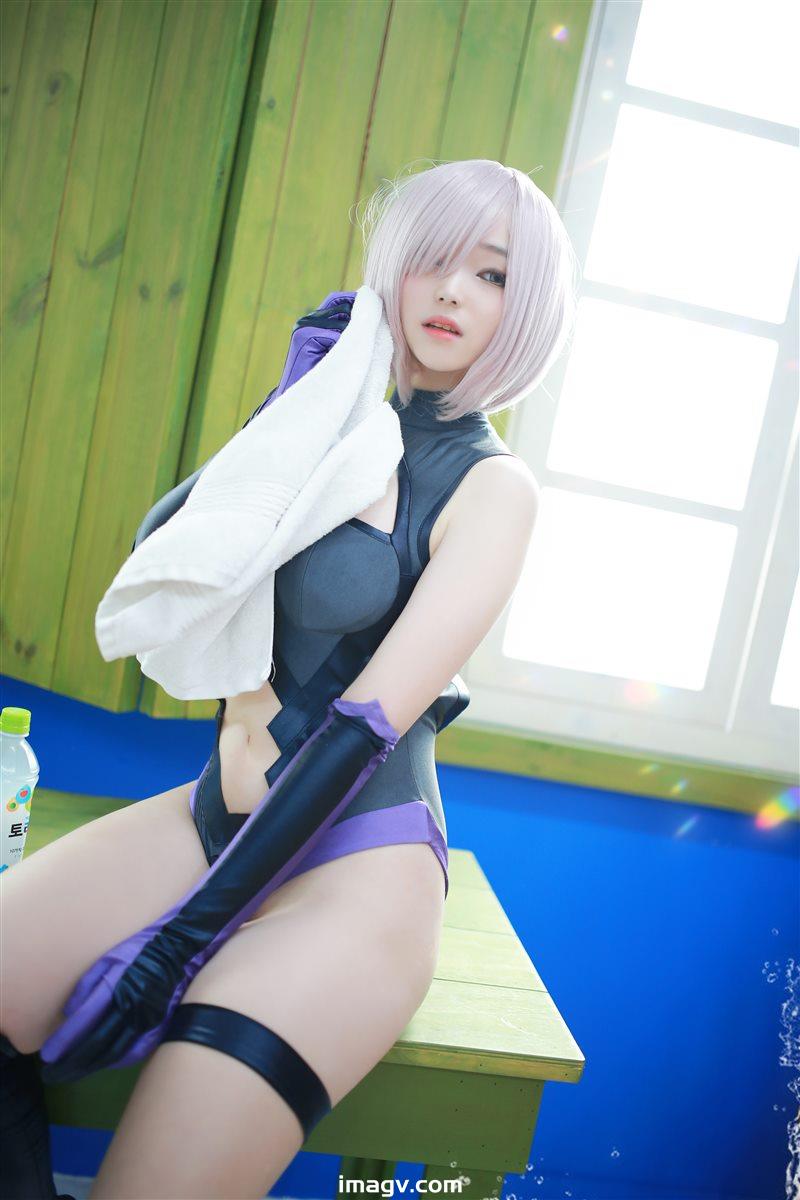 BamBi (보미) – Fate_Grand Order – Mash Kyrielight (Shielder) [22P／188MB]插圖 