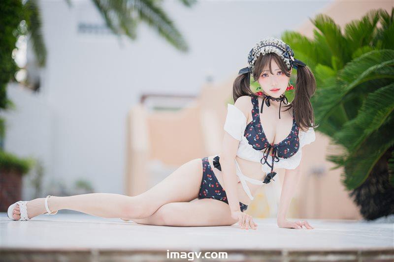 Ely_eee(ElyEE子) – 2023.august B-櫻桃地雷系少女 Cherry Ground Mine Girl [22P／77MB]插圖 