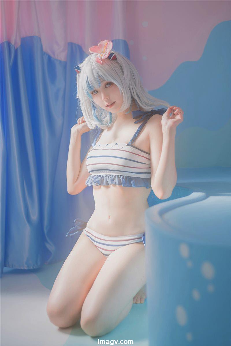 Ely_eee(ElyEE子) – Gawr Gura Swimsuit [26P／51MB]插圖 