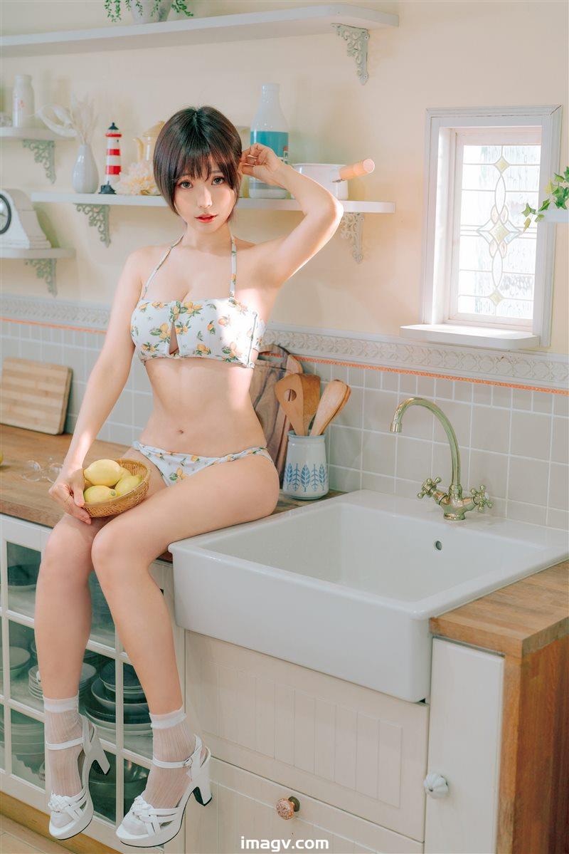 Ely_eee(ElyEE子) – NO.124 2023.august C-檸檬泳裝 Lemon Swimsuit [31P／113MB]插圖 