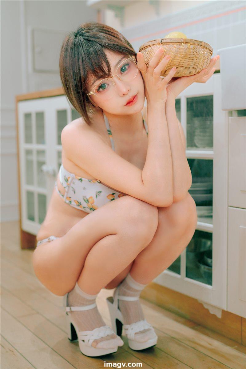 Ely_eee(ElyEE子) – NO.124 2023.august C-檸檬泳裝 Lemon Swimsuit [31P／113MB]插圖 