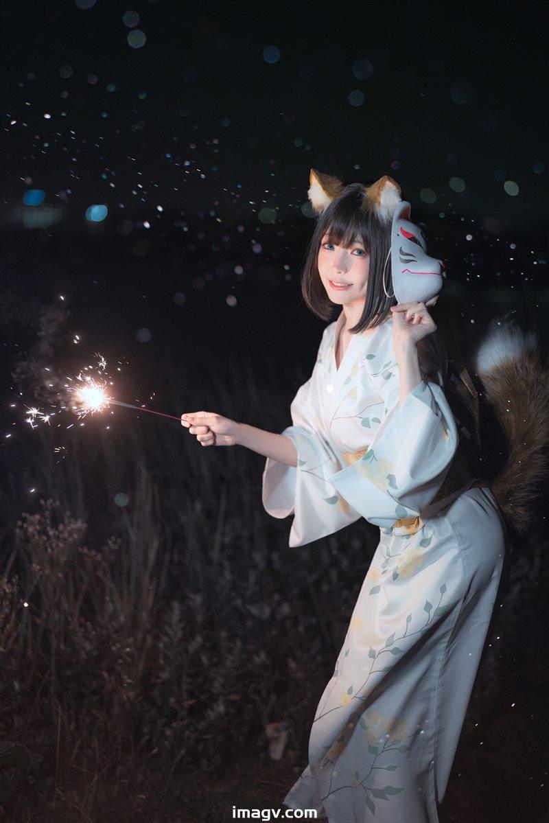 Ely_eee(ElyEE子) – Dongitsune Yukata 浴衣狐[26P+1V／131MB]插圖 