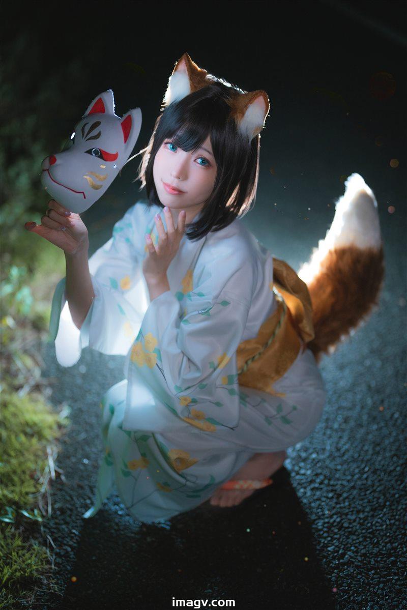 Ely_eee(ElyEE子) – Dongitsune Yukata 浴衣狐[26P+1V／131MB]插圖 