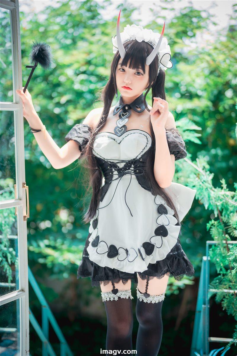 DJAWA Photo – No.307 Jenny (정제니) – Maid Mansion  Noshiro [126P／2.57GB]插圖 