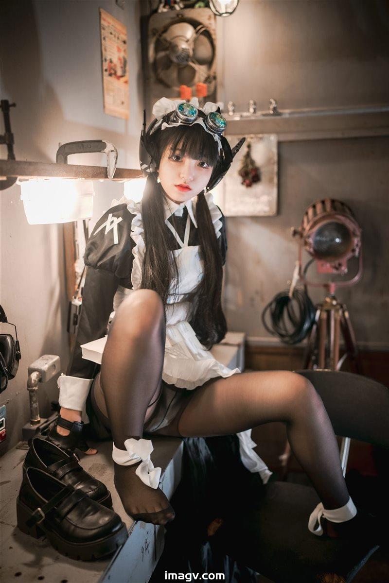 DJAWA Photo NO.152 – Jeong Jenny (정제니) – Combat Maid Mansion[121P-2.83GB]插圖 