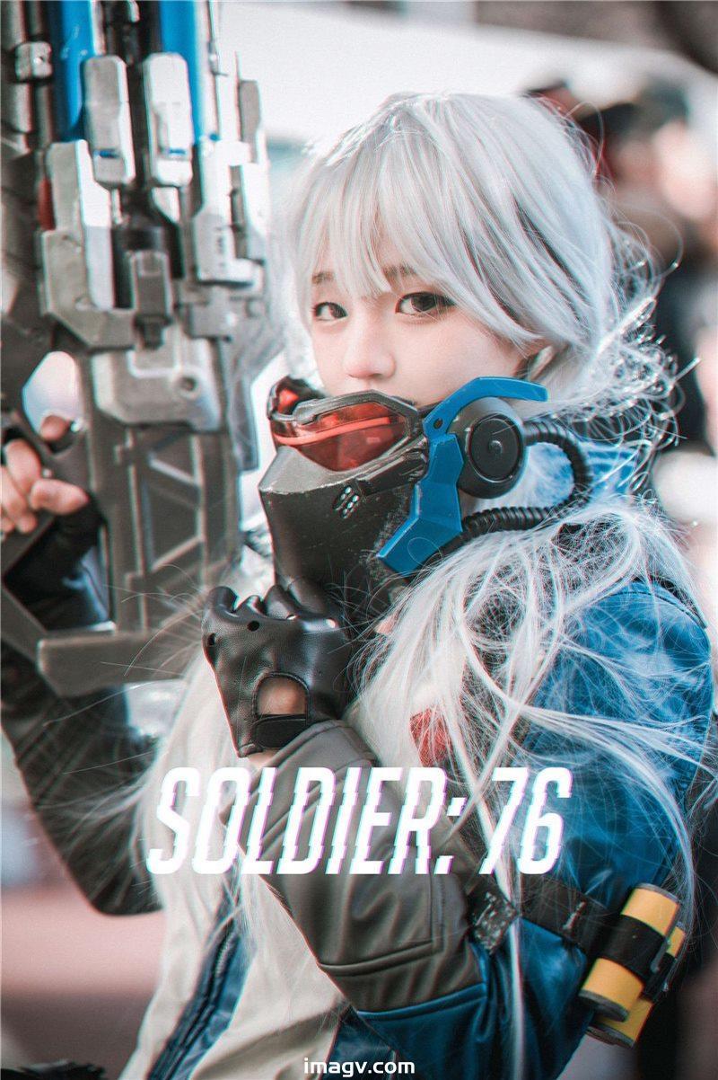 DJAWA Photo NO.087 – Jeong Jenny (정제니) – Soldier：76 (Overwatch)[15P-139MB]插圖 