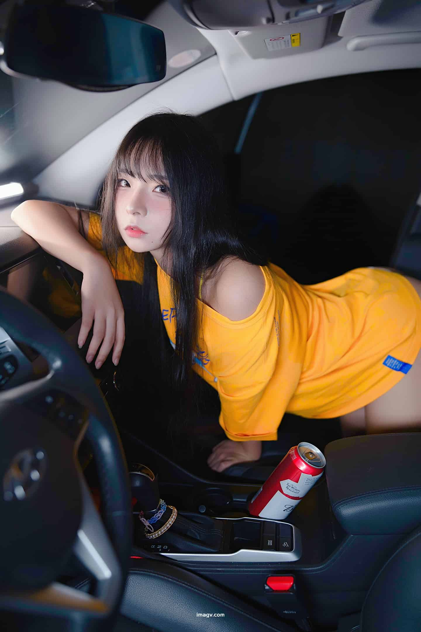 Kokuhui 玉汇 Vol.004 Yellow Bird in My Car (车内嫩黄) [92P-1.47GB]插图3