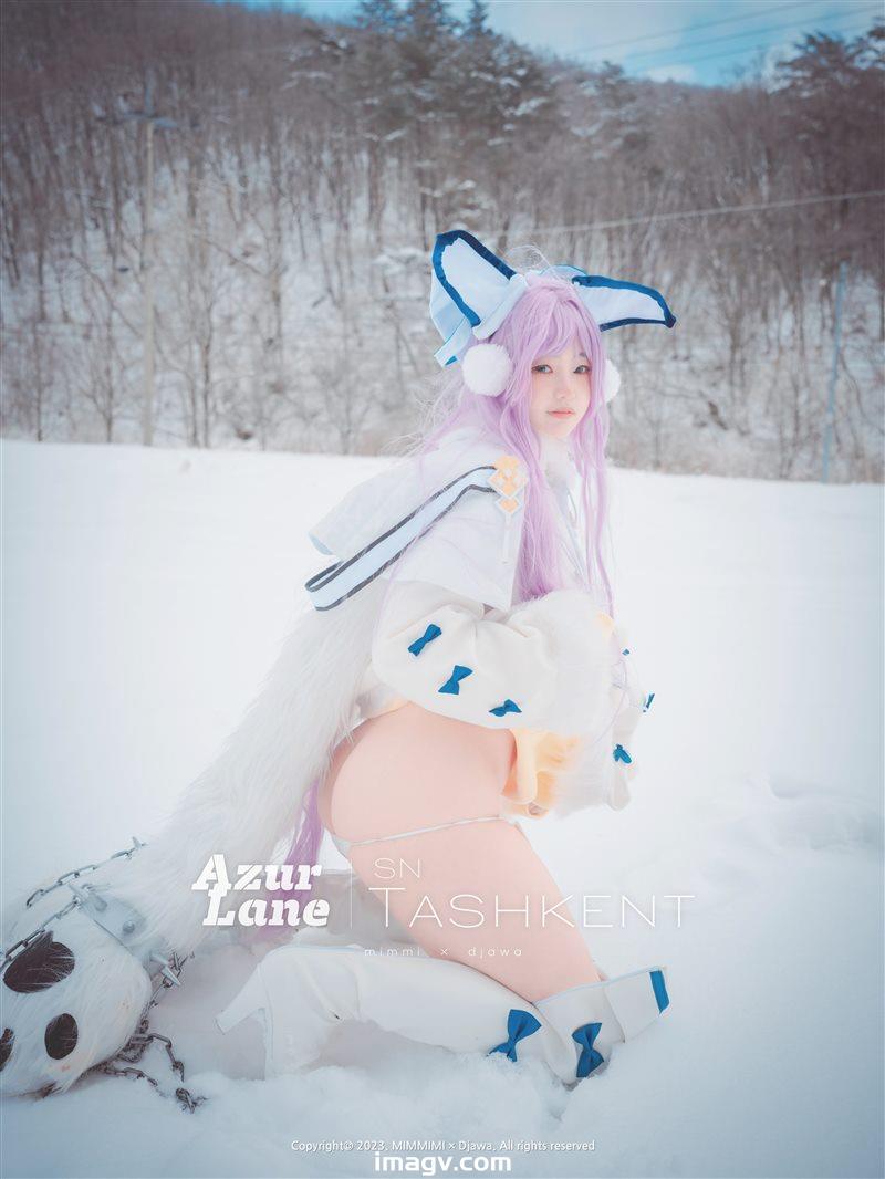 DJAWA Photo – No.321 Mimmi (밈미) – Azur Lane Tashkent [59P／1.41GB]插圖 